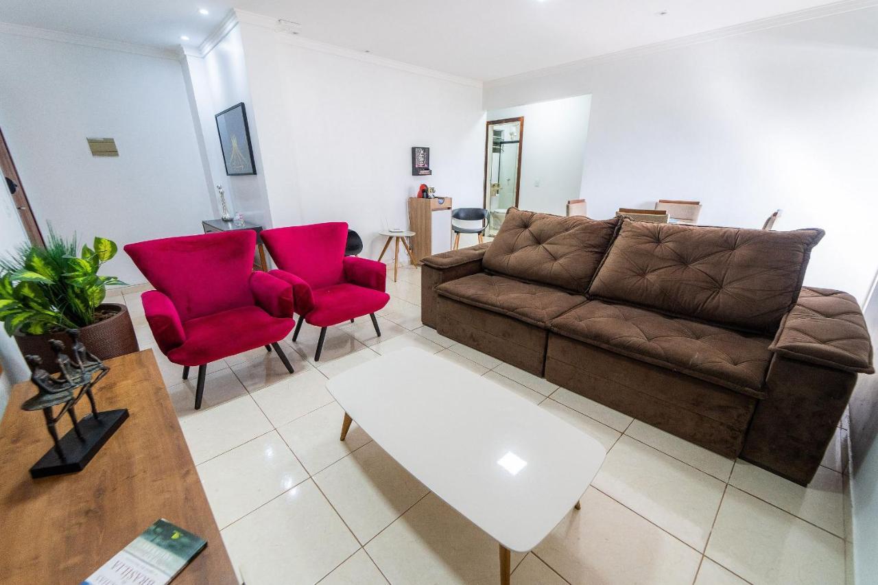 Ap 85M2 , 2Qts Com Suite , Estacionamento, Cozinha Completa , Wi-Fi 500Mb , Jr Catito Brasília Exteriér fotografie