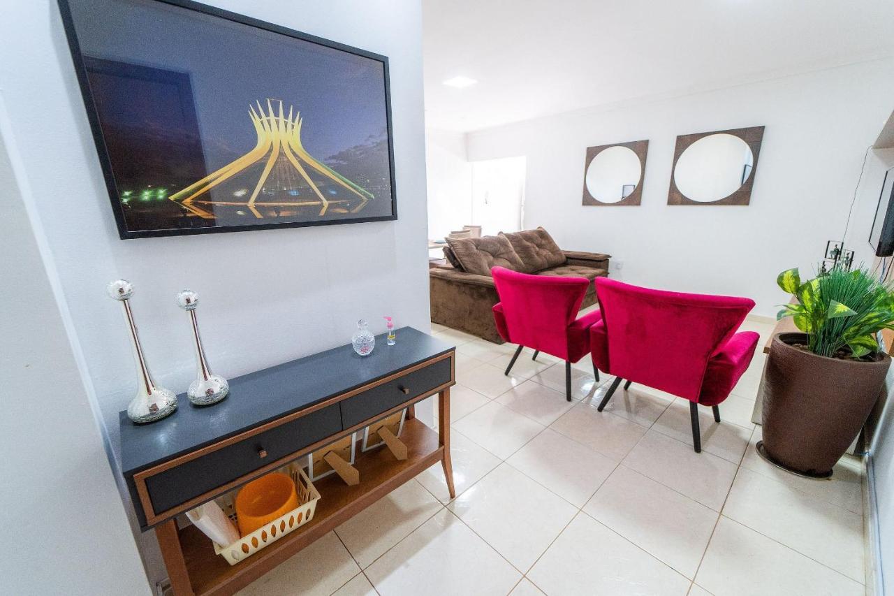 Ap 85M2 , 2Qts Com Suite , Estacionamento, Cozinha Completa , Wi-Fi 500Mb , Jr Catito Brasília Exteriér fotografie